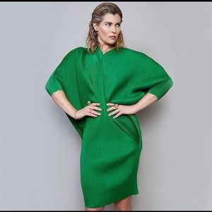 NEW glam silver batwing dress